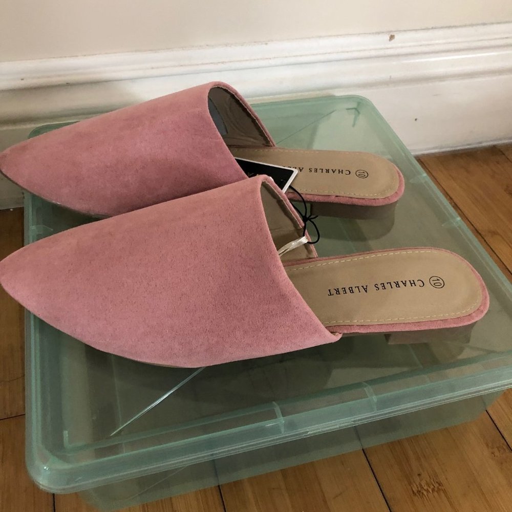Brand new Charles David mules